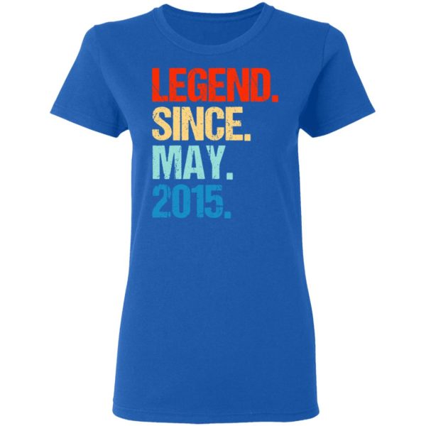 Legend Since May 2015 T-Shirts, Hoodies, Long Sleeve