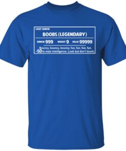Light Armor Boobs Legendary Armor 999 Weight 9 Value 99999 T Shirts Hoodies Long Sleeve 12