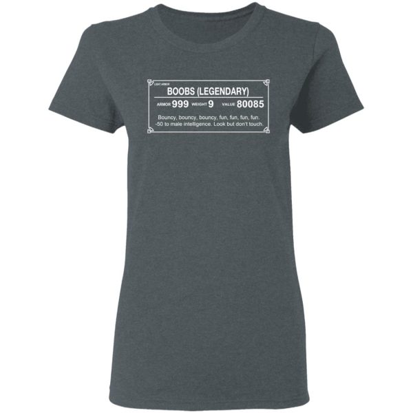 Light Armor – Boobs Legendary T-Shirts, Hoodies, Long Sleeve