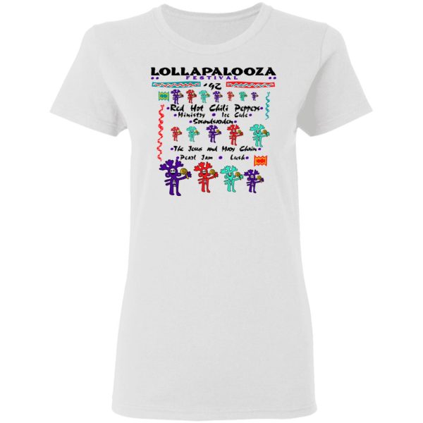 Lollapalooza Festival 1992 T-Shirts, Hoodies, Long Sleeve