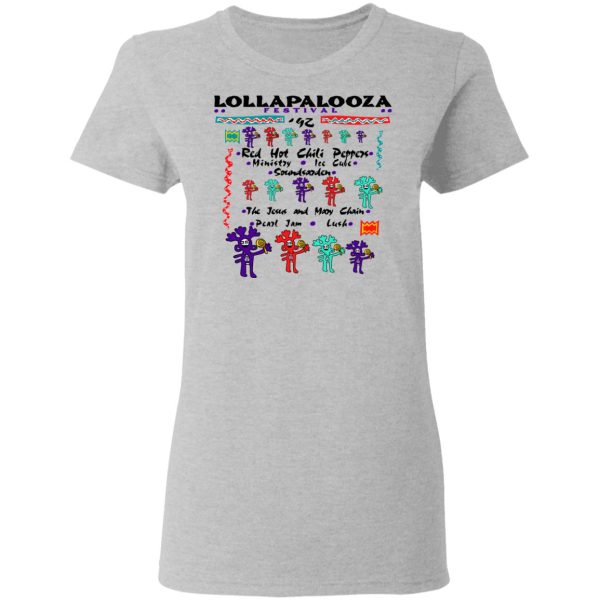 Lollapalooza Festival 1992 T-Shirts, Hoodies, Long Sleeve