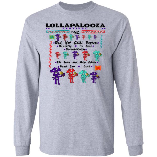 Lollapalooza Festival 1992 T-Shirts, Hoodies, Long Sleeve