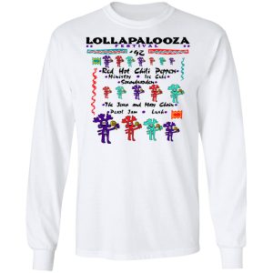 Lollapalooza Festival 1992 T Shirts Hoodies Long Sleeve 3