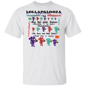 Lollapalooza Festival 1992 T Shirts Hoodies Long Sleeve 8