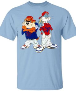 Looney Tunes Bugs Bunny and Tazmanian Devil Kris Kross T Shirts Hoodies Long Sleeve 1