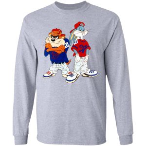 Looney Tunes Bugs Bunny and Tazmanian Devil Kris Kross T Shirts Hoodies Long Sleeve 2