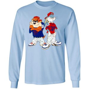 Looney Tunes Bugs Bunny and Tazmanian Devil Kris Kross T Shirts Hoodies Long Sleeve 4