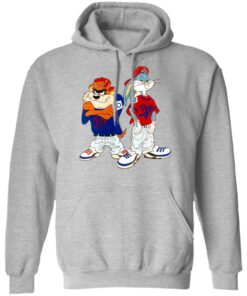 Looney Tunes Bugs Bunny and Tazmanian Devil Kris Kross T Shirts Hoodies Long Sleeve 5