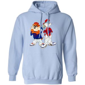 Looney Tunes Bugs Bunny and Tazmanian Devil Kris Kross T Shirts Hoodies Long Sleeve 7