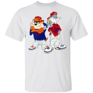 Looney Tunes Bugs Bunny and Tazmanian Devil Kris Kross T Shirts Hoodies Long Sleeve 8