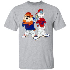 Looney Tunes Bugs Bunny and Tazmanian Devil Kris Kross T Shirts Hoodies Long Sleeve 9