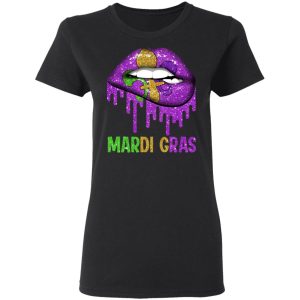 Mardi Gras Lip Biting T Shirts Hoodies Long Sleeve 13