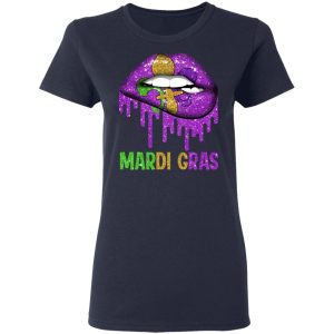 Mardi Gras Lip Biting T Shirts Hoodies Long Sleeve 3