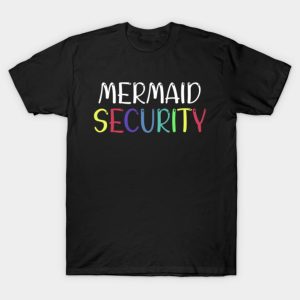 Mermaid security Halloween T-shirt