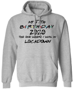 My 37th Birthday 2020 The One Where I Was In Lockdown T Shirts Hoodies Long Sleeve 5
