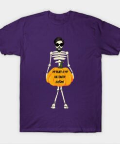 My beard is my Halloween costume T Shirt 1