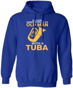 Never Underestimate An Old Man With A Tuba T Shirts Hoodies Long Sleeve 9