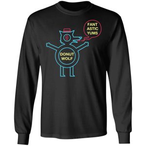 Night In The Woods Donut Wolf T Shirts Hoodies Long Sleeve 5