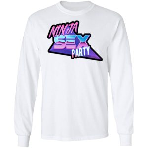 Ninja Sex Party Retro T Shirts Hoodies Long Sleeve 3