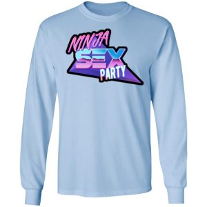 Ninja Sex Party Retro T Shirts Hoodies Long Sleeve 4