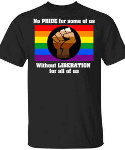 No Pride For Some Of Us Without Liberation For All Of Us T Shirts Hoodies Long Sleeve 1