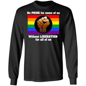 No Pride For Some Of Us Without Liberation For All Of Us T Shirts Hoodies Long Sleeve 5