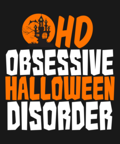 Obsessive Halloween Disorder T shirt 2
