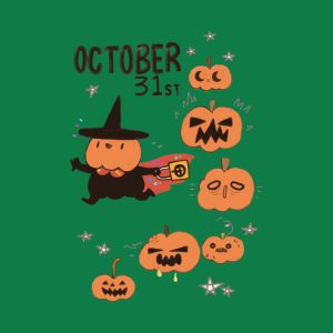 October 31st Halloween T shirt 2