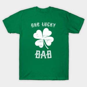 One Lucky Dad St Patrick Day T-Shirt
