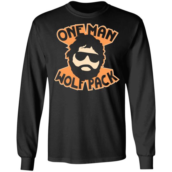 One Man Wolf Pack T-Shirts, Hoodies, Long Sleeve