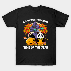 Panda Its The Most Wonderful Time Of The Year T Shirt 1