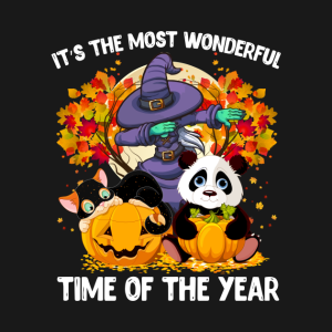 Panda Its The Most Wonderful Time Of The Year T Shirt 2