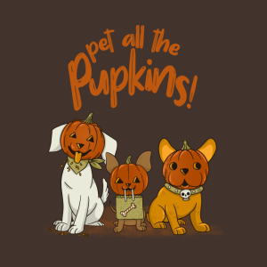 Pet All The Pupkins T-shirt