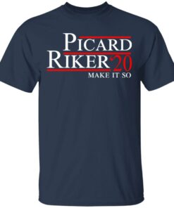 Picard Riker 2020 Make It So T Shirts Hoodies Long Sleeve 11