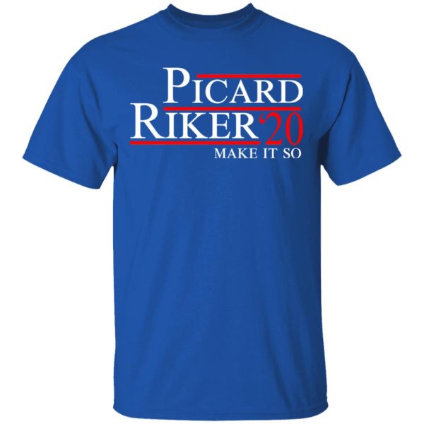Picard Riker 2020 Make It So T-Shirts, Hoodies, Long Sleeve