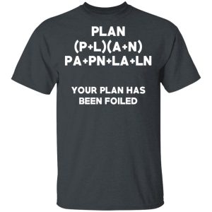 Plan Your Plan Has Been Poiled Math Pun T-Shirts, Hoodies, Long Sleeve