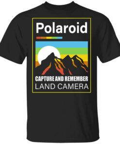 Polaroid Capture And Remember Land Camera T Shirts Hoodies Long Sleeve 1
