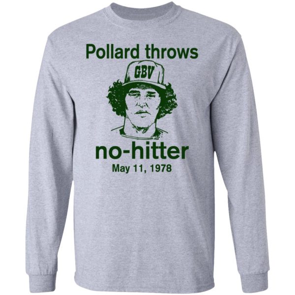 Pollard Throws No-Hitter May 11, 1978 T-Shirts, Hoodies, Long Sleeve