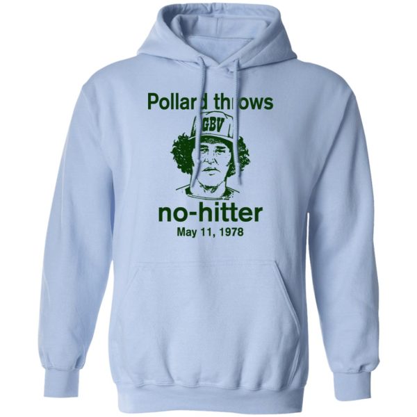 Pollard Throws No-Hitter May 11, 1978 T-Shirts, Hoodies, Long Sleeve