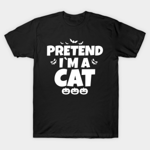 Pretend I’m A Cat Funny Halloween Shirt