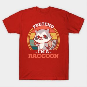 Pretend I’m A Raccoon Vintage T-Shirt