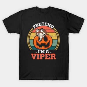 Pretend Im a Viper Pumpkin vintage Halloween T shirt 1