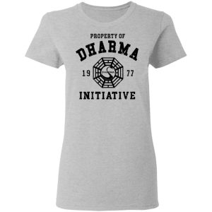 Property Of Dharma 1977 Initiative T Shirts Hoodies Long Sleeve 12