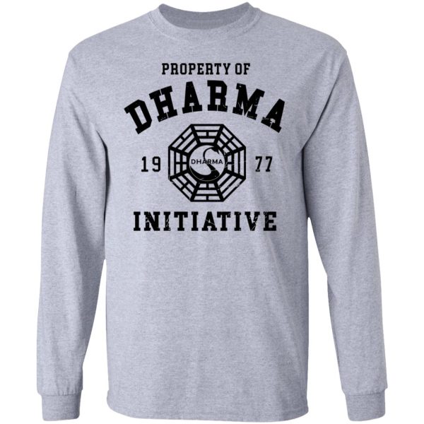 Property Of Dharma 1977 Initiative T-Shirts, Hoodies, Long Sleeve