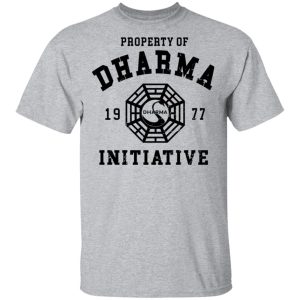 Property Of Dharma 1977 Initiative T Shirts Hoodies Long Sleeve 9