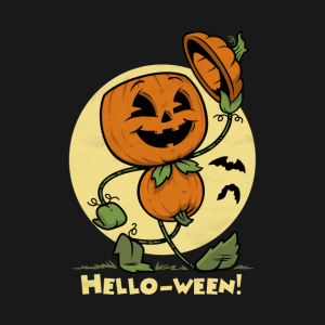 Pumpkin Halloween Hello ween T Shirt 2