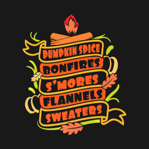 Pumpkin Spice Bonfires And Sweaters Thanksgiving Funny T shirt 2