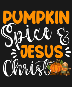 Pumpkin Spice and Jesus Christ Fall Leaf T-shirt 1 Pumpkin Spice and Jesus Christ Fall Leaf T shirt 2