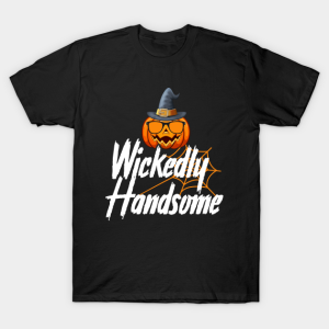 Pumpkin Wickedly Handsome T Shirt 1