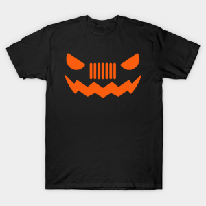 Pumpskin Jeep Halloween T shirt 1